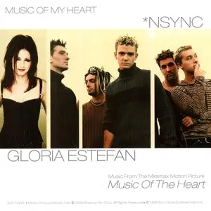 *Nsync Ft: Gloria Estefan - Music Of My Heart Cd Single 1