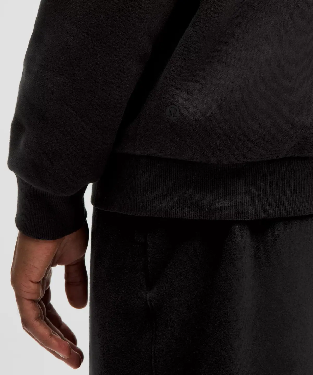 Kappa Delta Rho Lululemon Steady State Half-Zip - Black 4