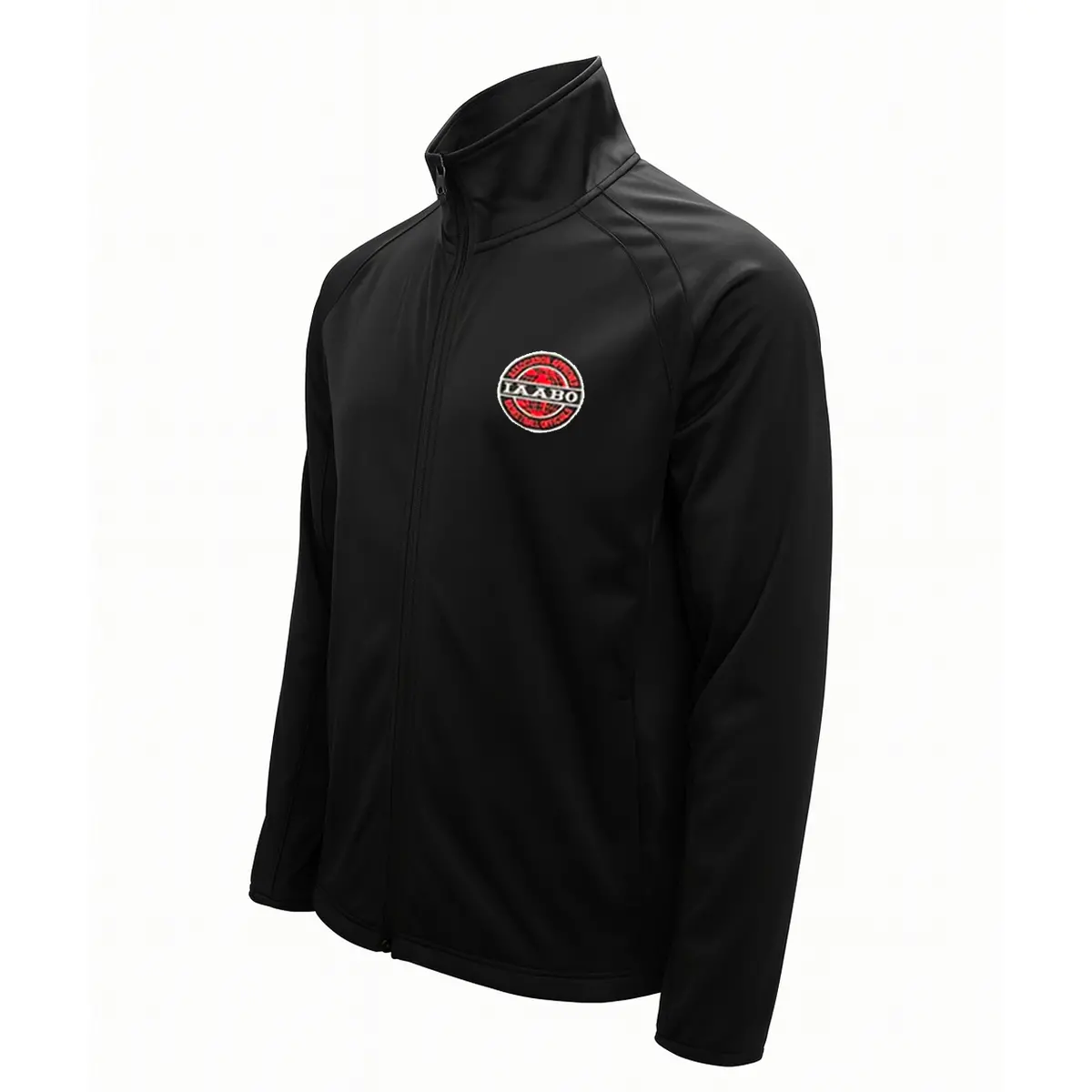 Ibks232 Iaabo Logo Stand Up Collar Basketball Referee Jacket 1
