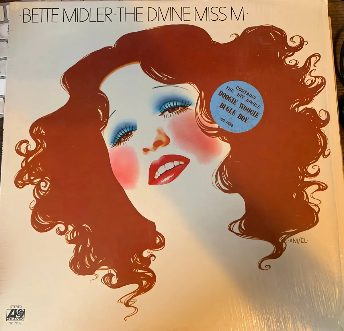 Bette Milder - The Divine Miss M (Original 1972 Lp Vinyl ) Near Mint Used 1