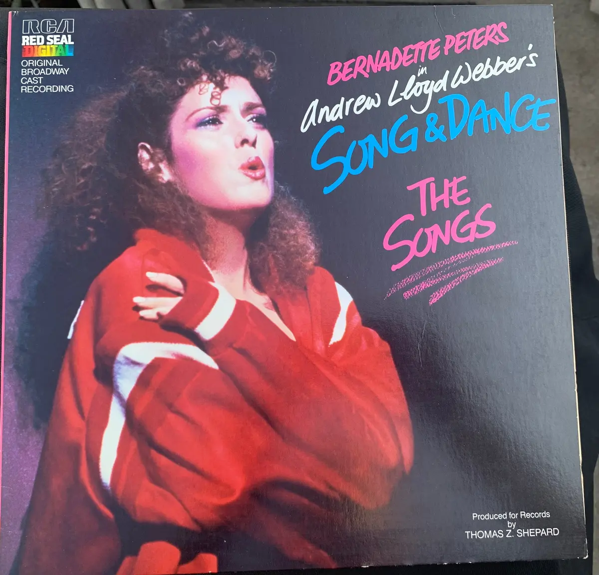 Bernadette Peters- Song & Dance / Now Playing -  Original Lp Vinyl - Used 1