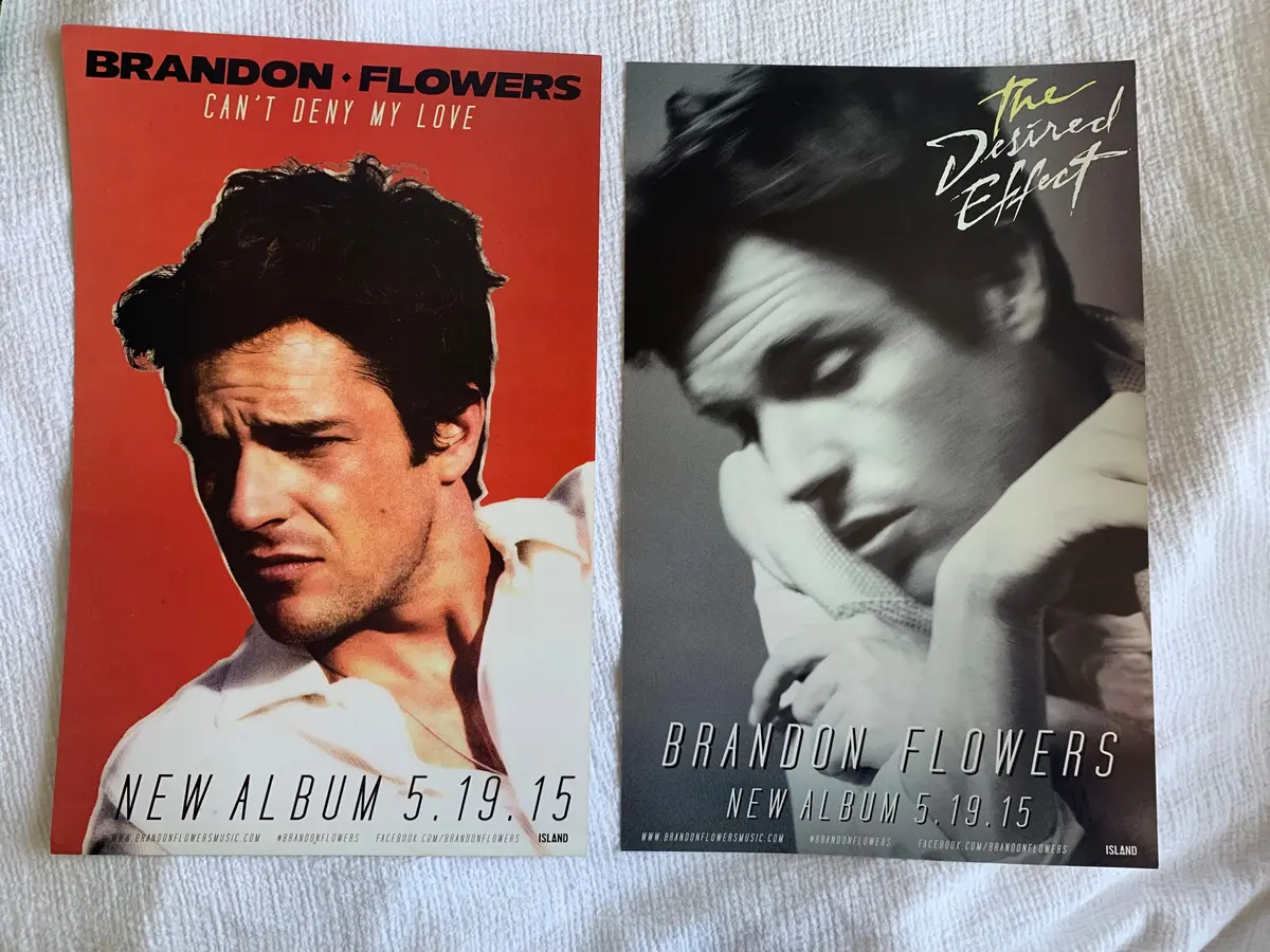 Brandon Flowers - The Desired Effect 2 Promo Posters 1