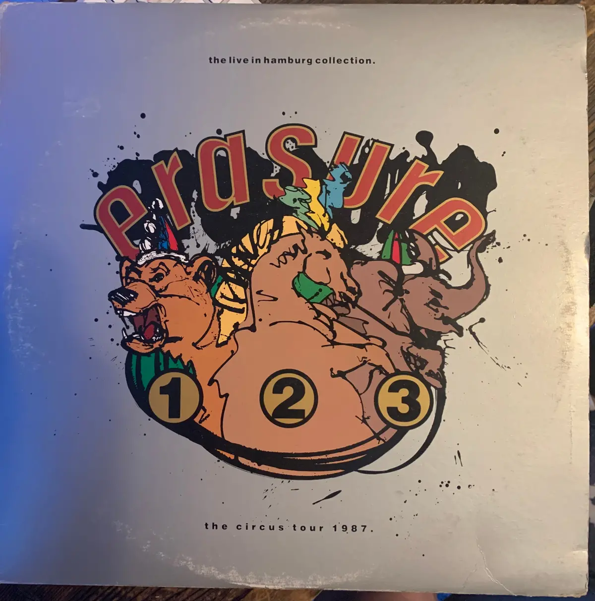 Erasure - The Circus Tour 1987 Live In Hamburg 3Xlp 12" Vinyl Set - Used 1