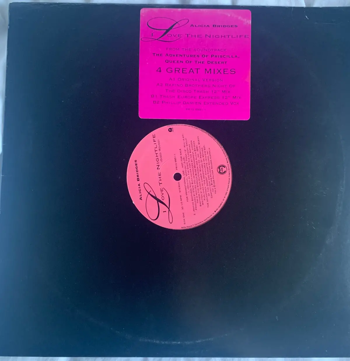 Alicia Bridges - I Love The Nightlife (1994 Remixes) Lp 12" Vinyl - Used 1