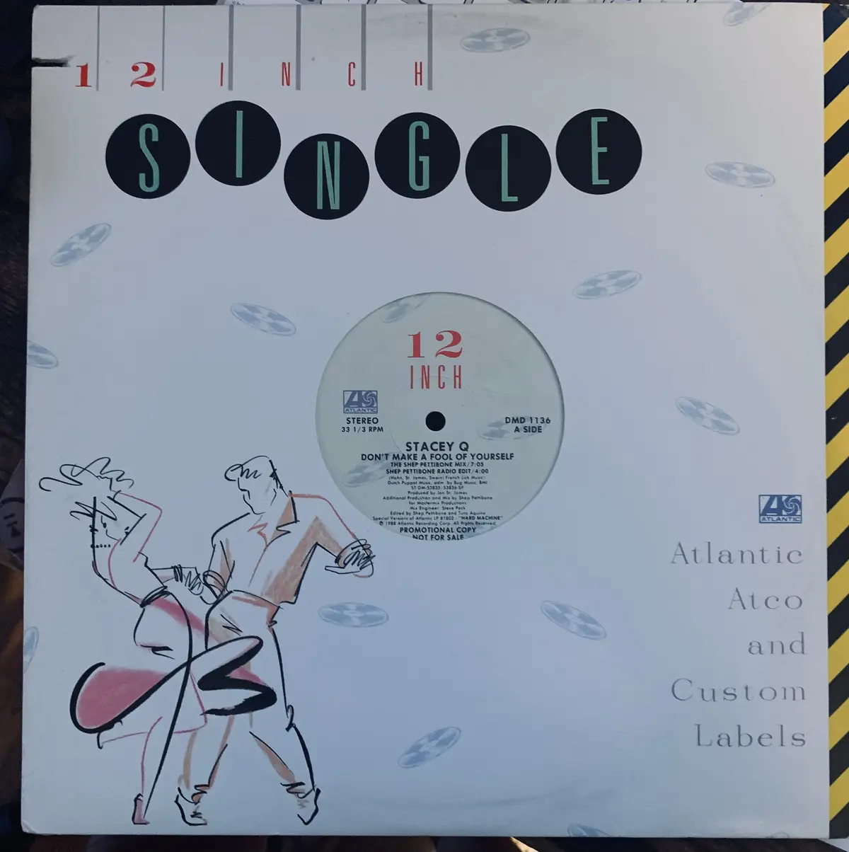 Stacey Q - Don't Make A Fool Of Yourself (Promo 12" Remix) Vinyl - Used 1