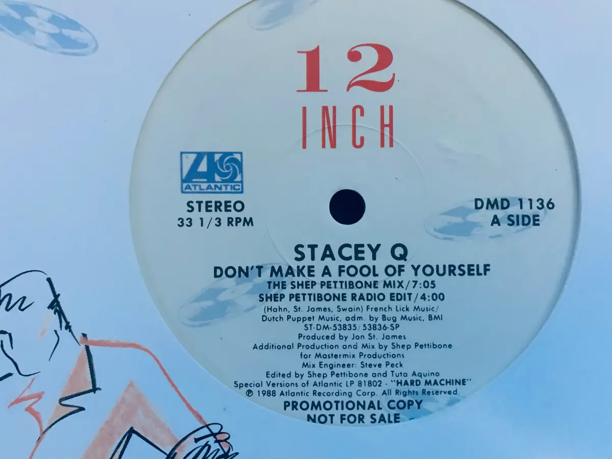 Stacey Q - Don't Make A Fool Of Yourself (Promo 12" Remix) Vinyl - Used 2