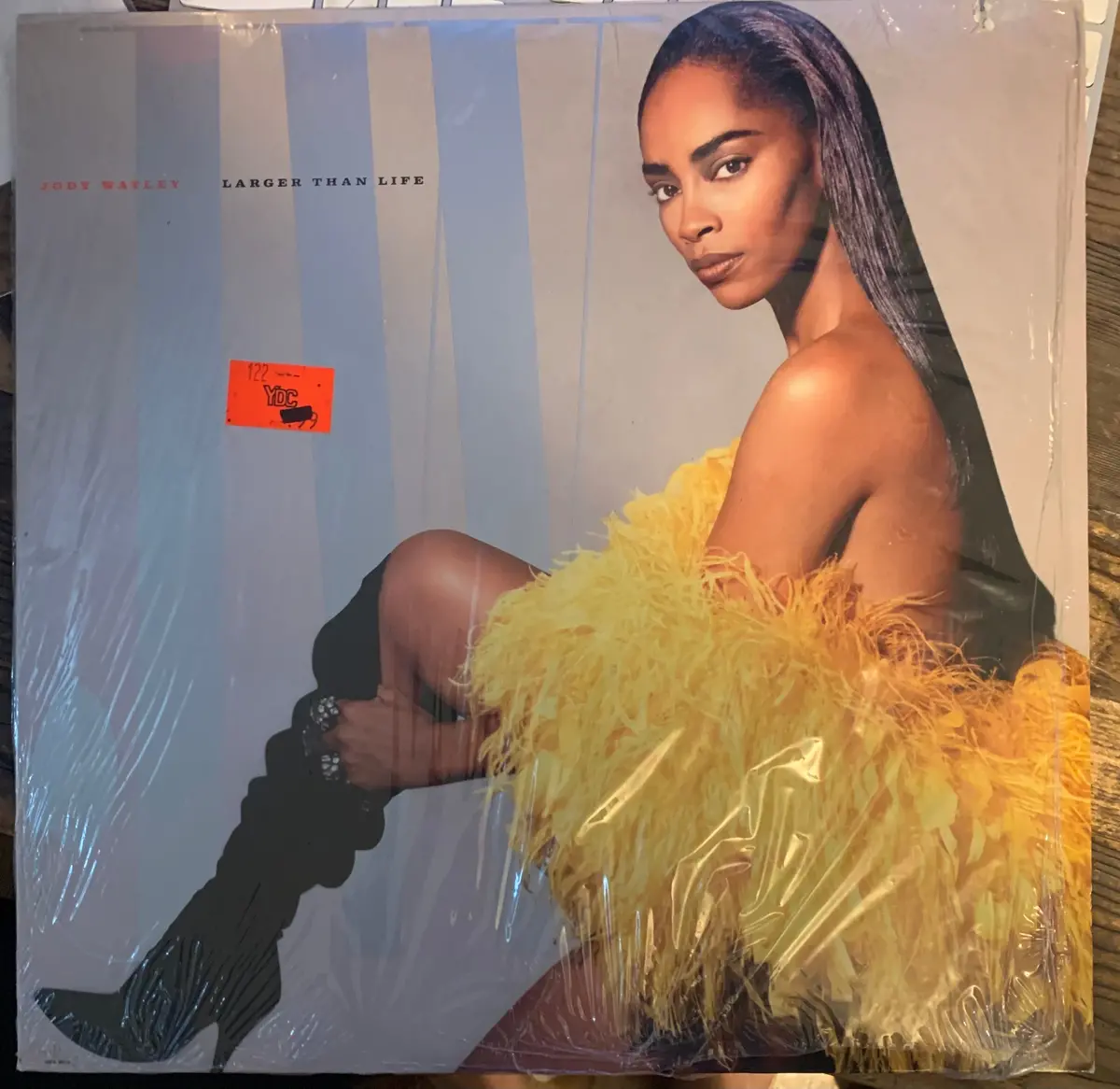 Jody Watley - Larger Than Life '89 Promo Cut Lp Vinyl - Used Light Marks 1