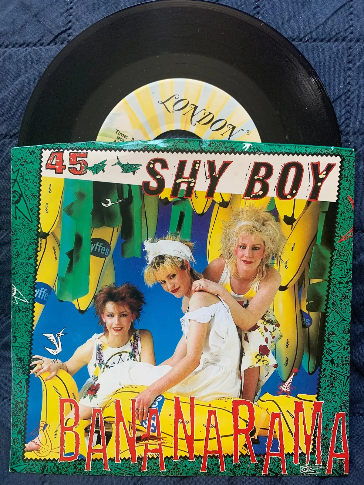 Bananarama - Shy Boy 45 Record 7" - Used 1