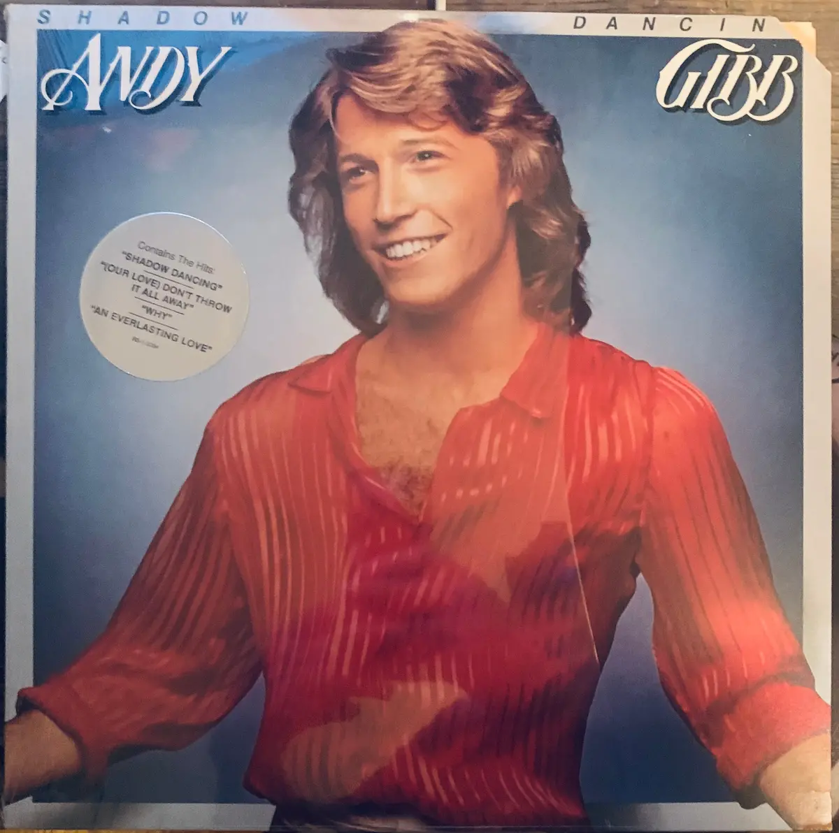 Andy Gibb - Shadow Dancing Lp Vinyl - 1978 Used 1