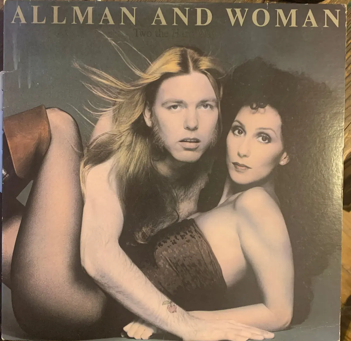 Cher - Allman And Woman 1977 Lp Vinyl - Used 1