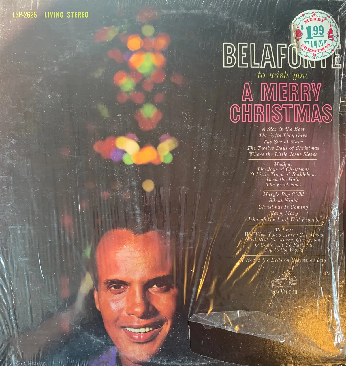 Harry Belafonte - A Merry Christmas Lp Vinyl- Used 1