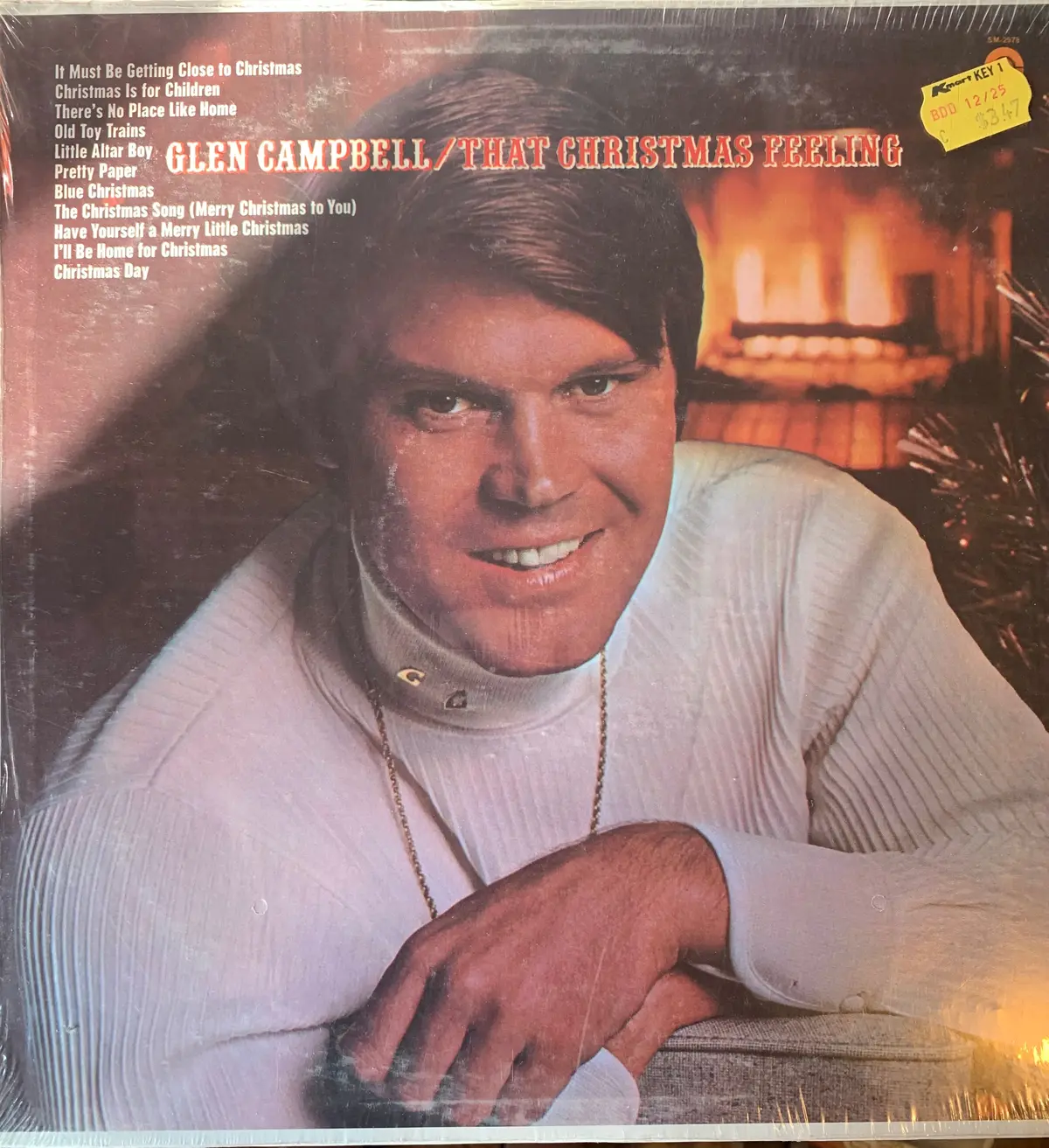 Glen Campbell - That Christmas Feeling Lp Vinyl - Used 1