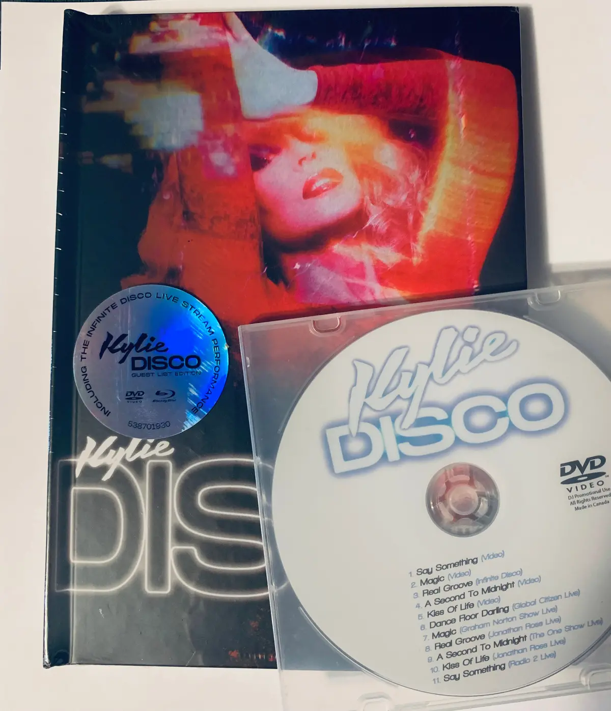 Kylie Minogue - Disco: Guest List Edition (Deluxe Limited) 3Cds/Dvd/Blu-Ray Box Set - New + Free Video Dvd Promo 1