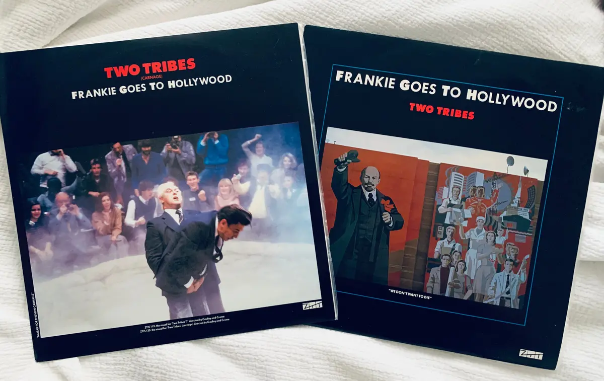 Frankie Goes To Hollywood - Two Tribes / War  2X12" Lp Vinyl - Used 1