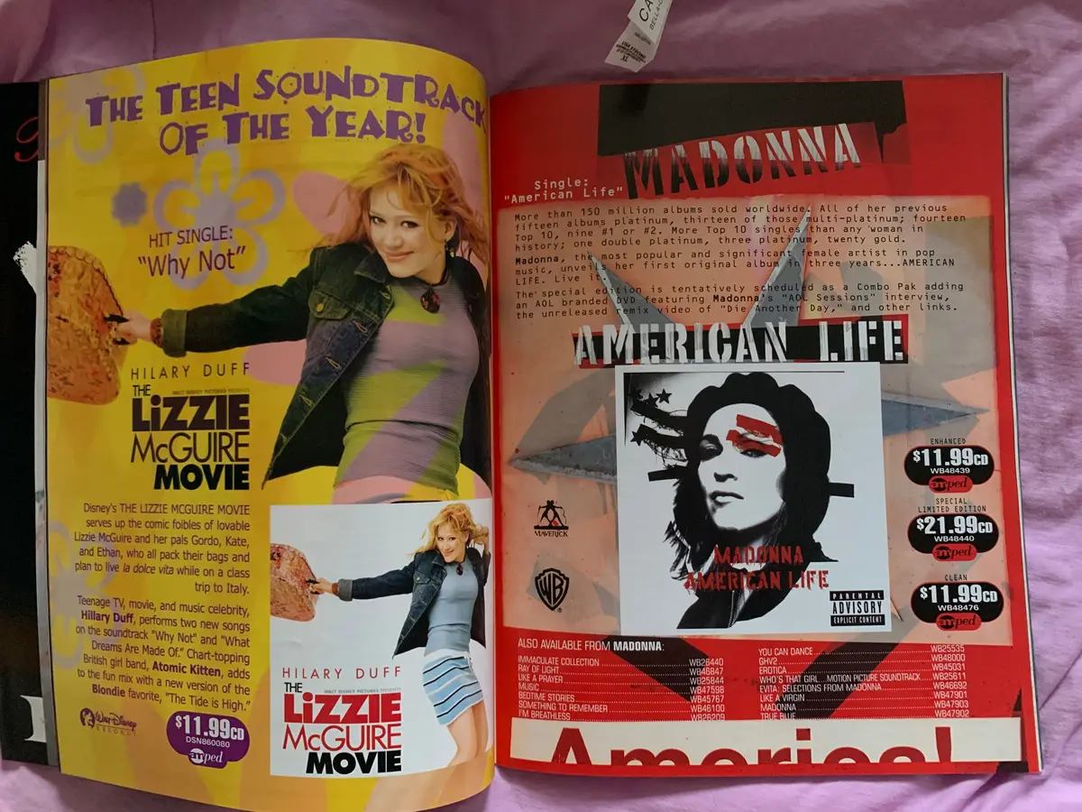 Madonna : Amped Magazine American Life Cover - Music Promo Magazine 2