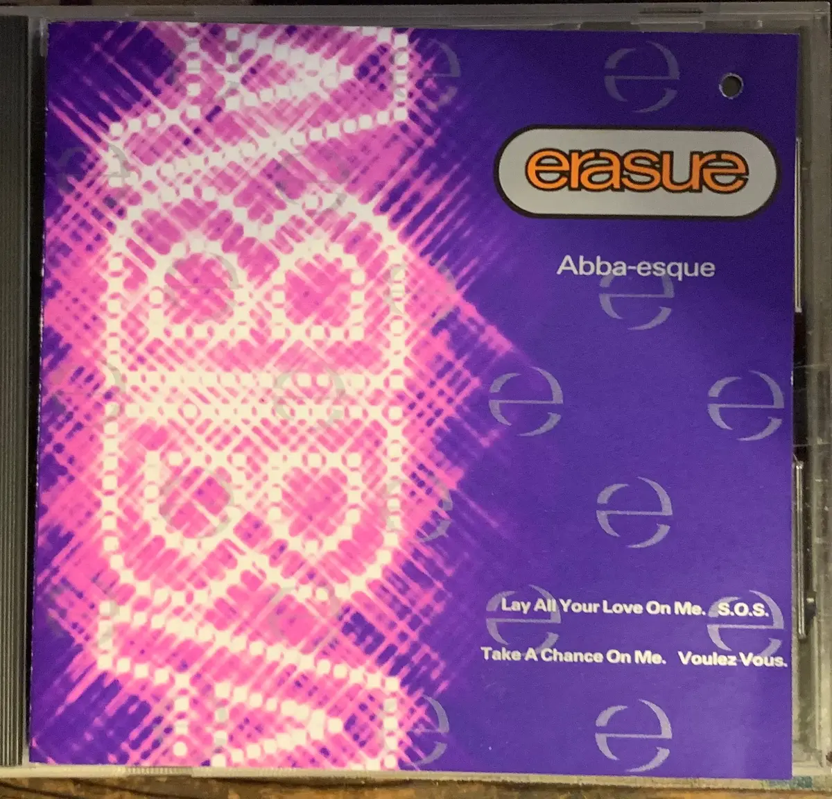 Erasure: Abba-Esque  Us Maxi Cd Single - Used 1