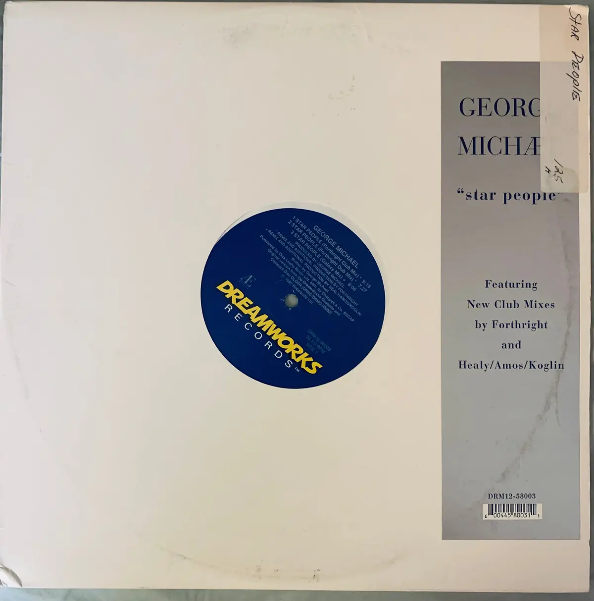 George Michael - Star People (Promo 12" Remix) Lp Vinyl - Used 1