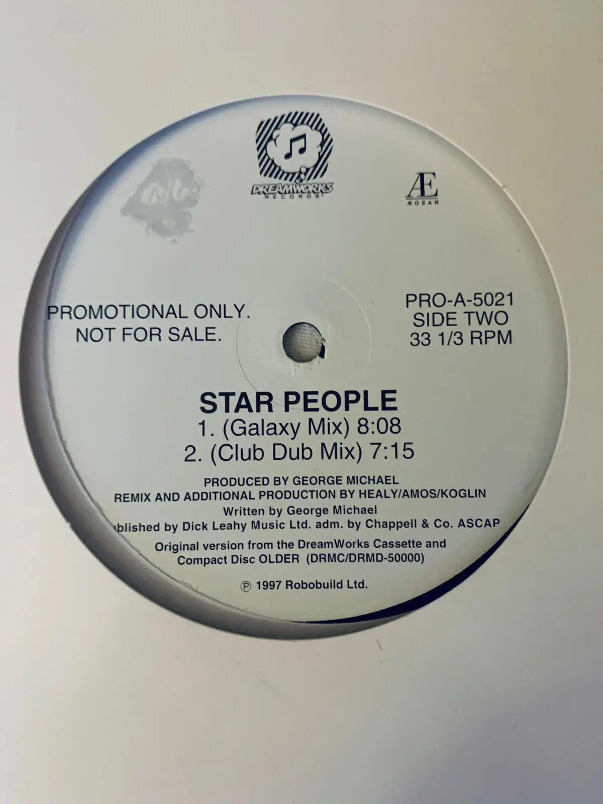 George Michael - Star People 4 Mixes  (Promo 12" Remix) Lp Vinyl - Used 1