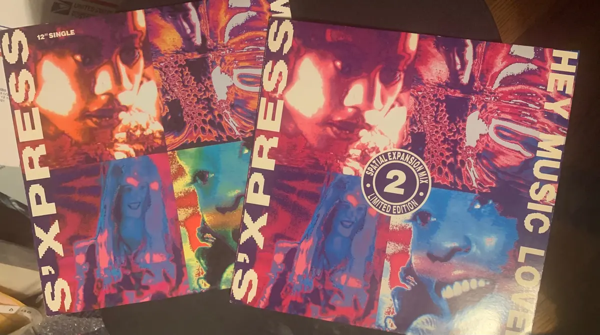 S'express - Hey Music Love Part 1 & 2 Limited Edition 12" Lp Vinyl - Used 1