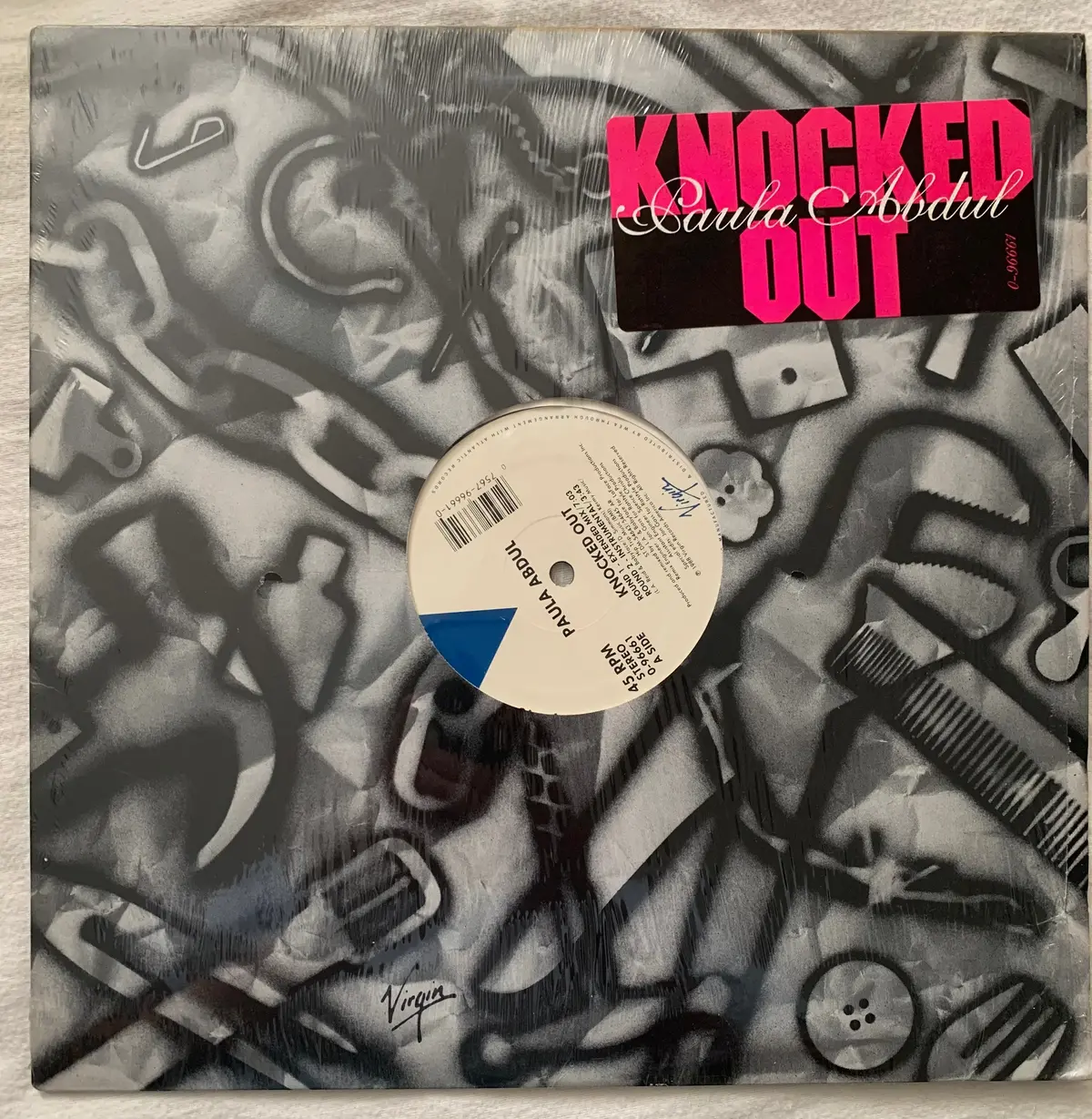 Paula Abdul - Knocked Out 1988 12" Vinyl - Used Like New 1