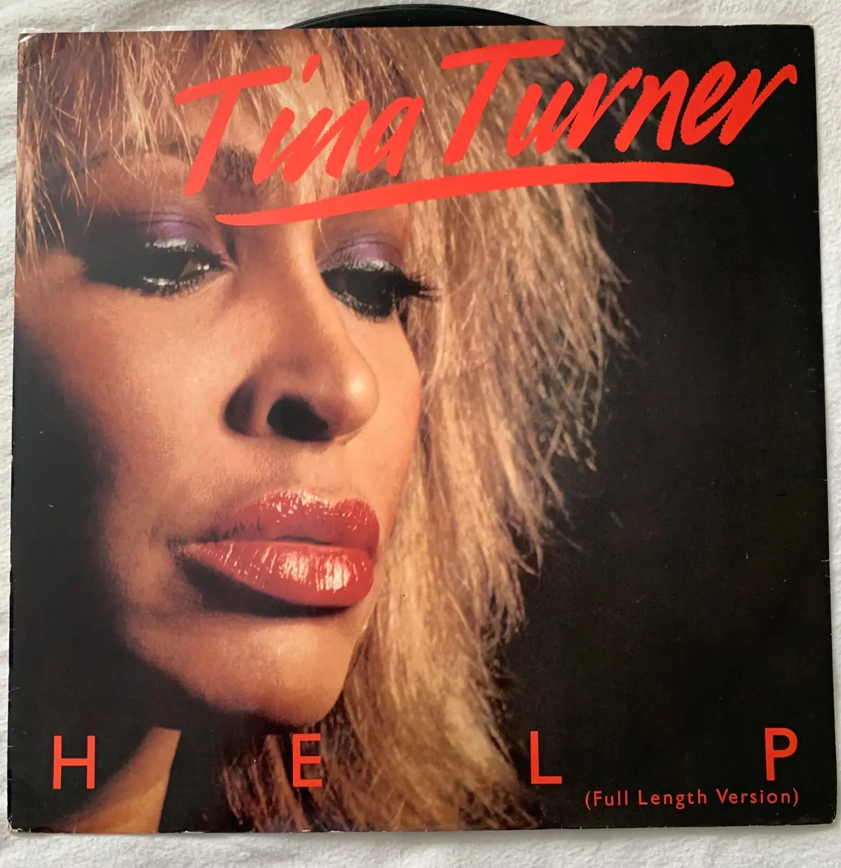 Tina Turner - Help   Original Uk 12" Lp Vinyl - Used 1