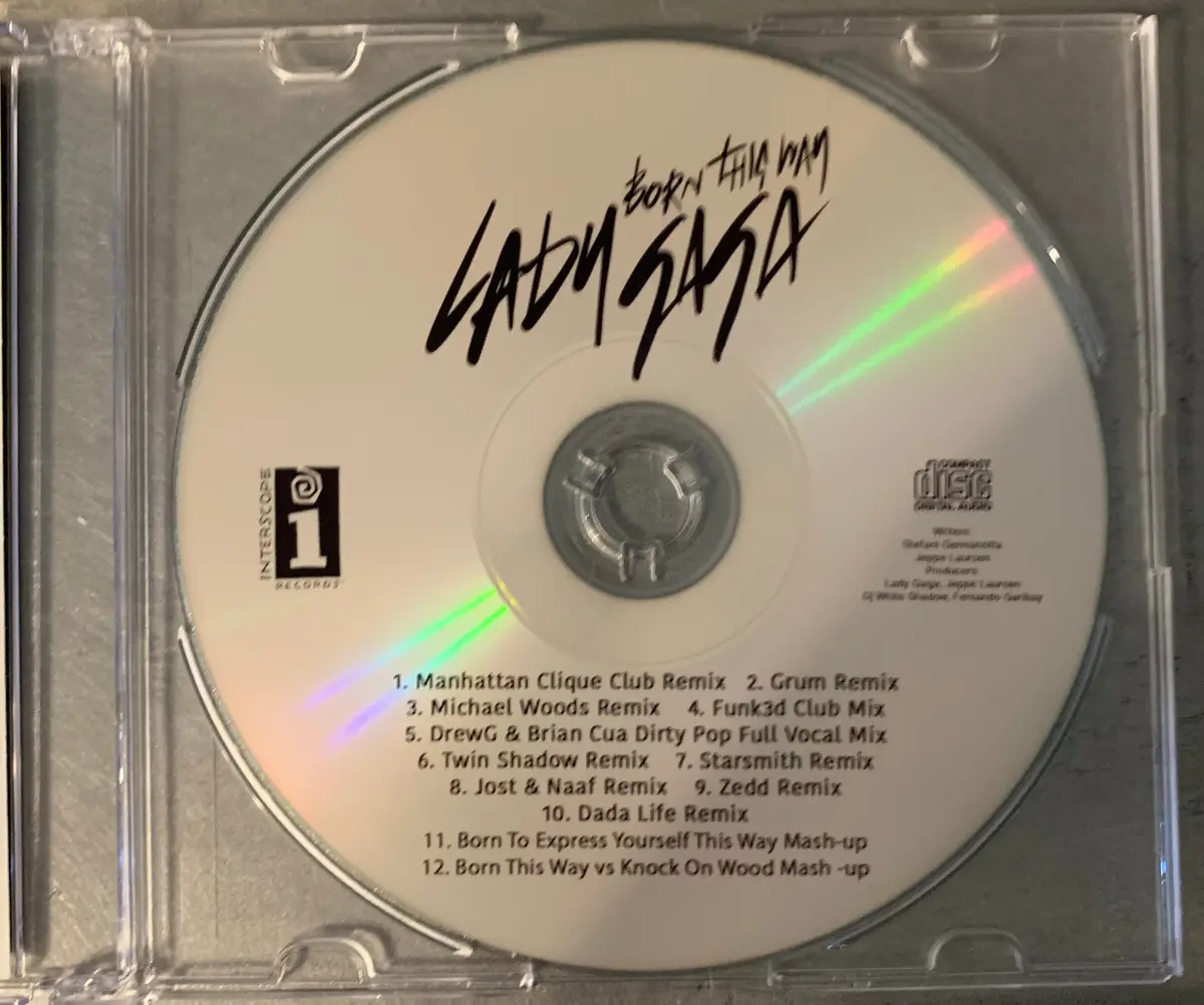Lady Gaga - Born This Way The Remixes, Part 2 Cd Single 2