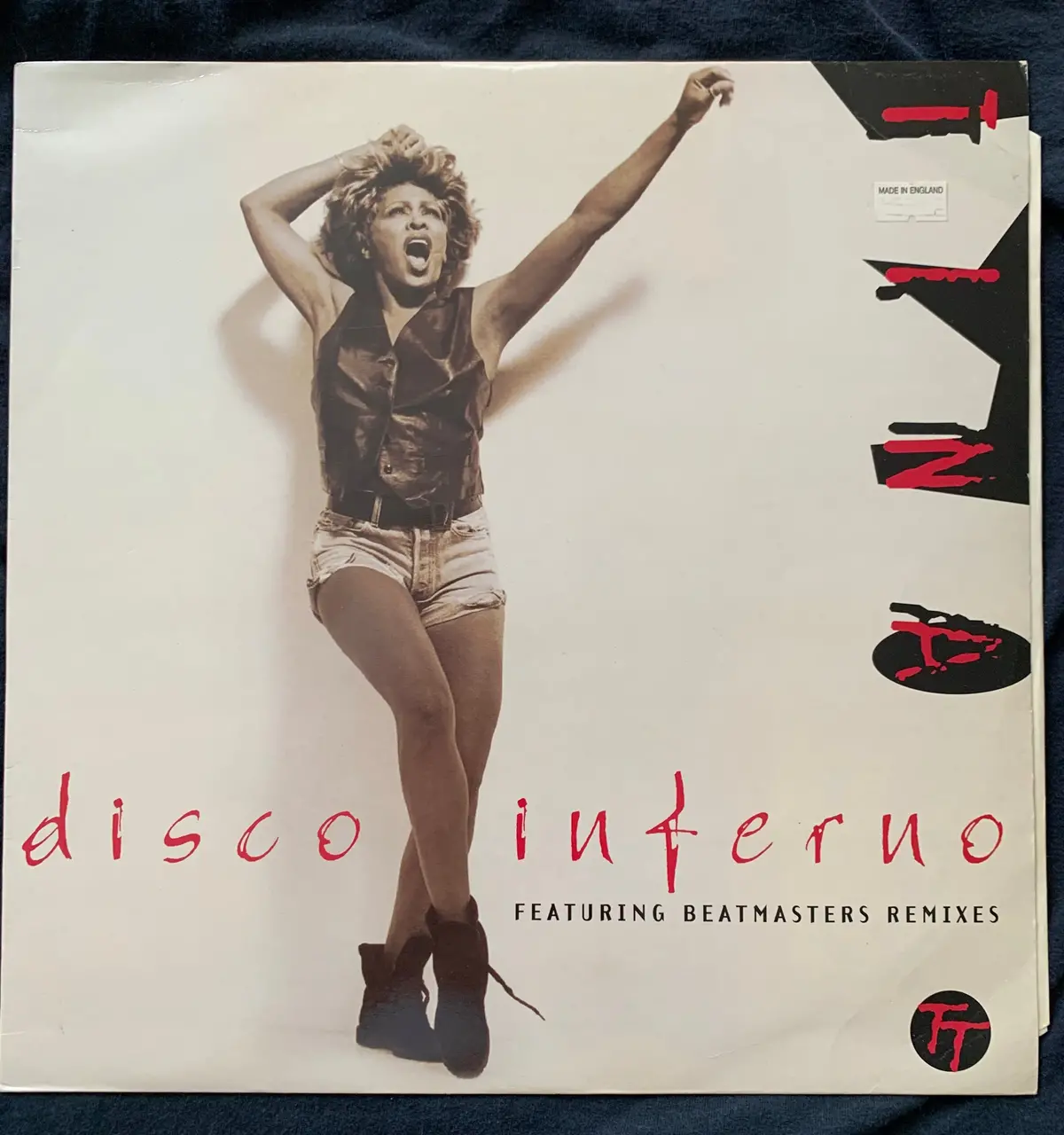 Tina Turner - Disco Inferno   Uk Original 12" Lp Vinyl - Used 1