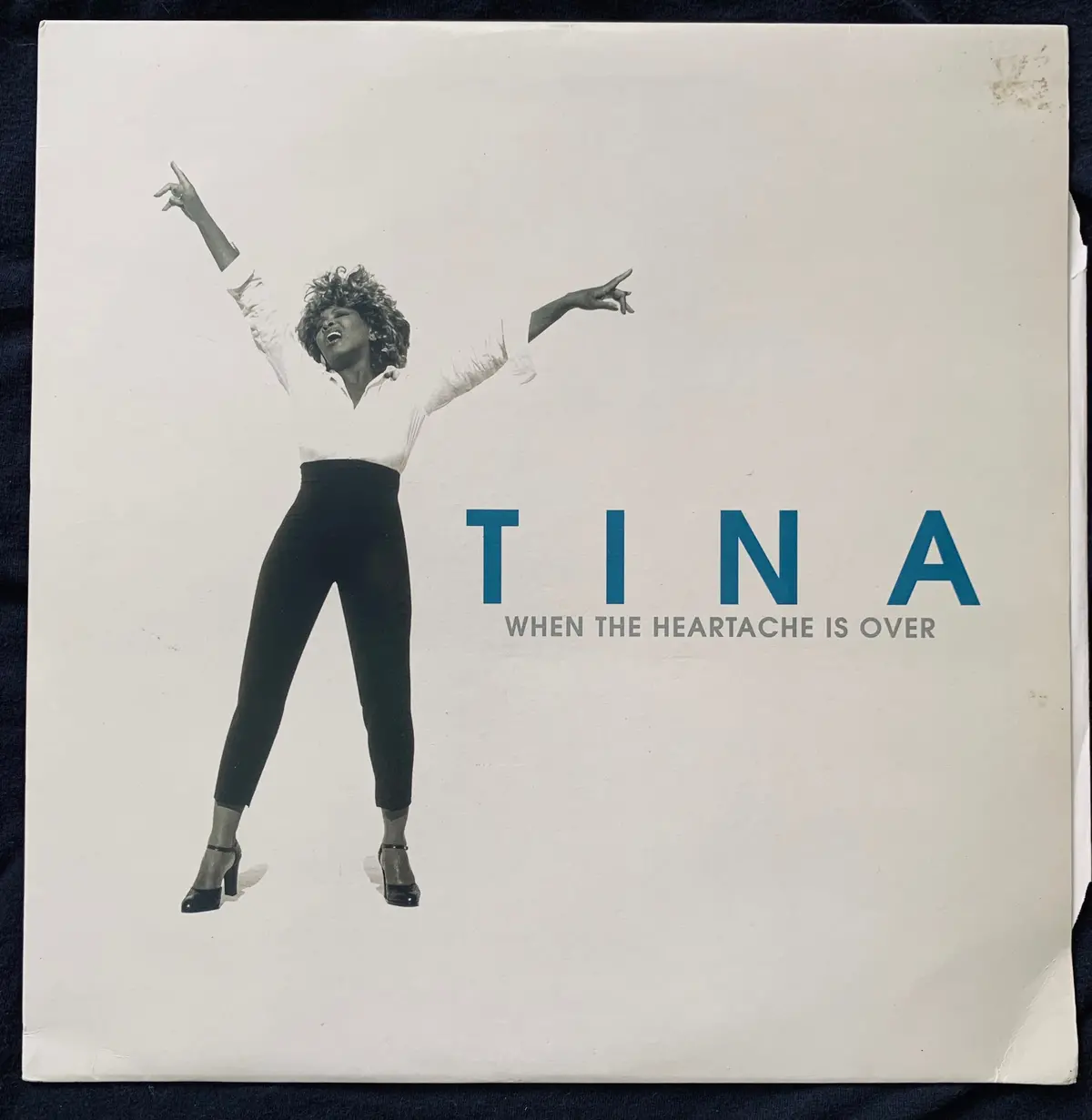 Tina Turner - When The Heartache Is Over  (Italy) 12" Lp Vinyl - Used 1