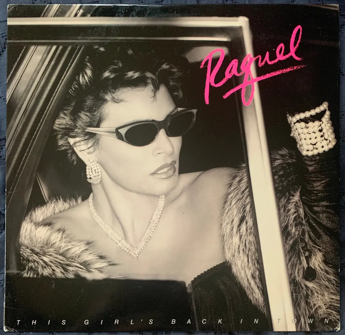 Raquel Welch - This Girl's Back In Town - 1987 12" Remix Lp Vinyl - Used 1