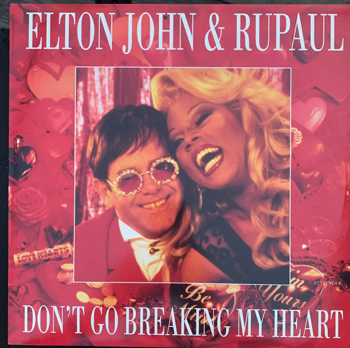 Elton John & Ru Paul - Don't Go Breaking My Heart  12" Vinyl -  Used 1