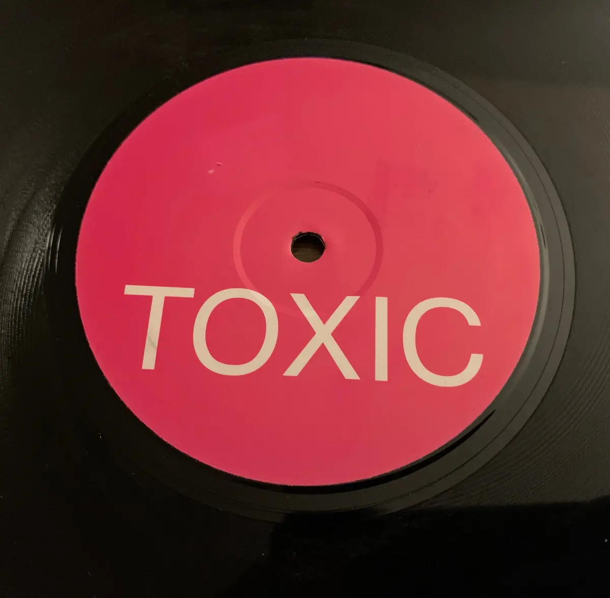 Britney Spears - Toxic (White Label 12" Remix Vinyl) Used 1