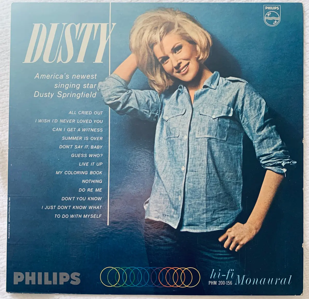 Dusty Springfield - Dusty Lp Vinyl - Used 1