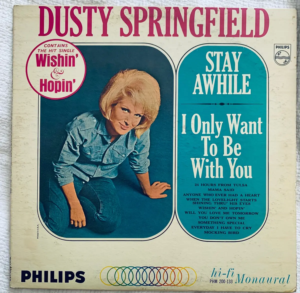 Dusty Springfield - Stay Awhile / I Only Wanna Be With You Lp  Vinyl - Used 1