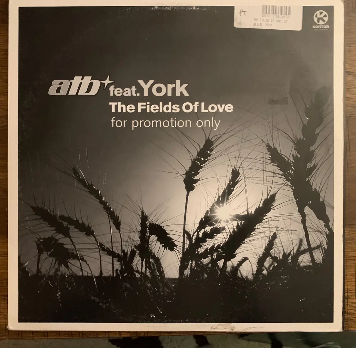 Atb Ft: York - The Fields Of Love (Promo 12" Vinyl) - Used 1