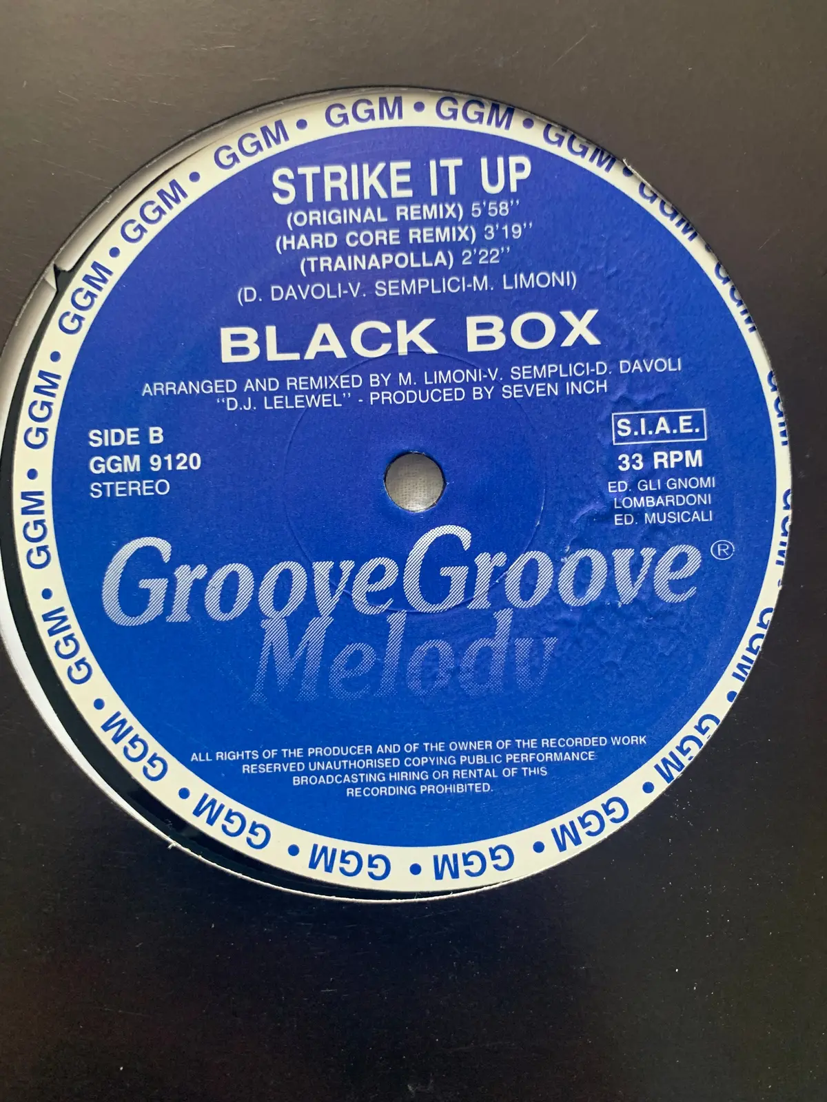 Black Box - Strike It Up 12" Remix Lp  Import Vinyl  - Used 1