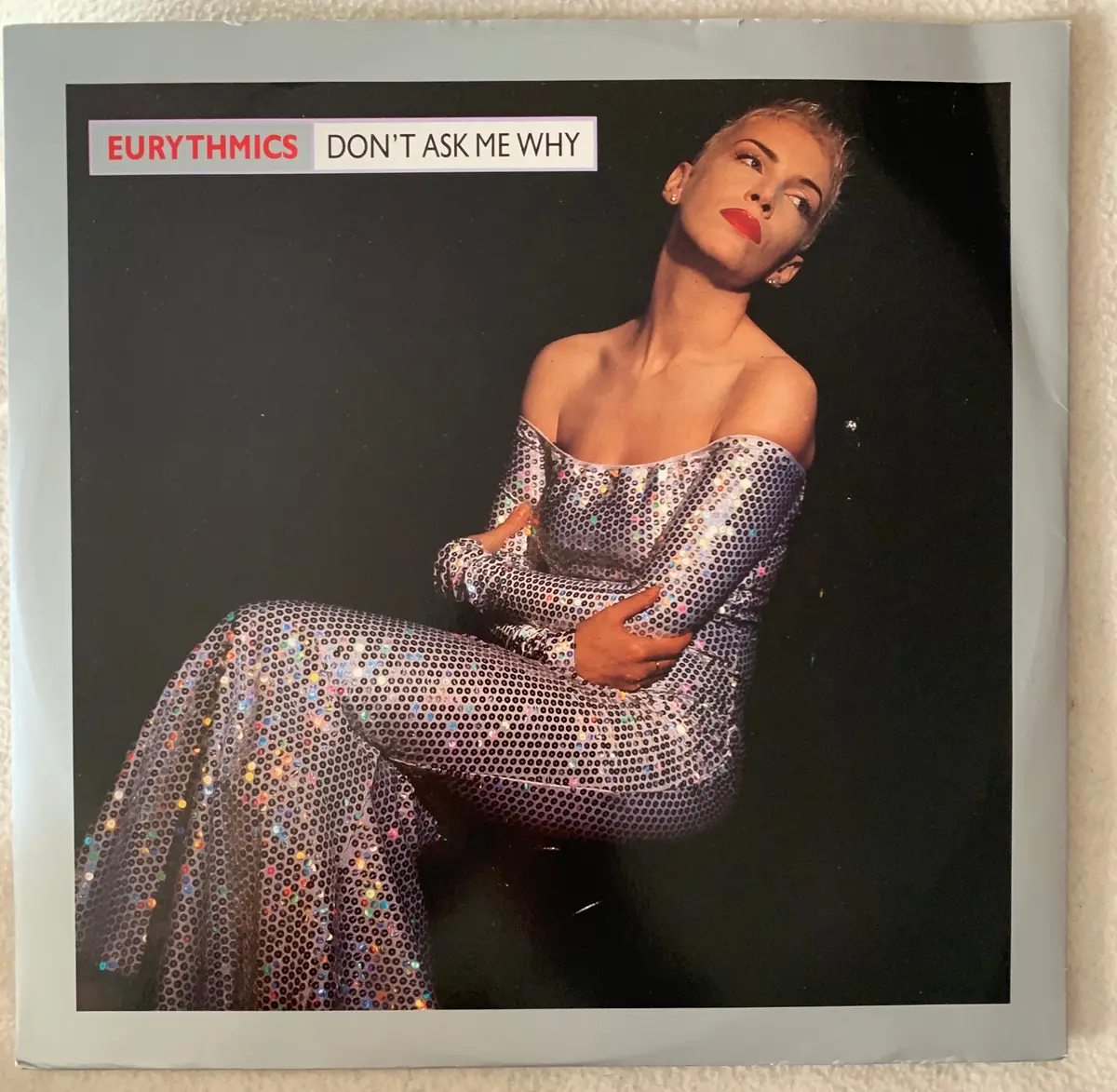 Eurythmics - Don't Ask Me Why Uk   12" Lp Vinyl - Used 1