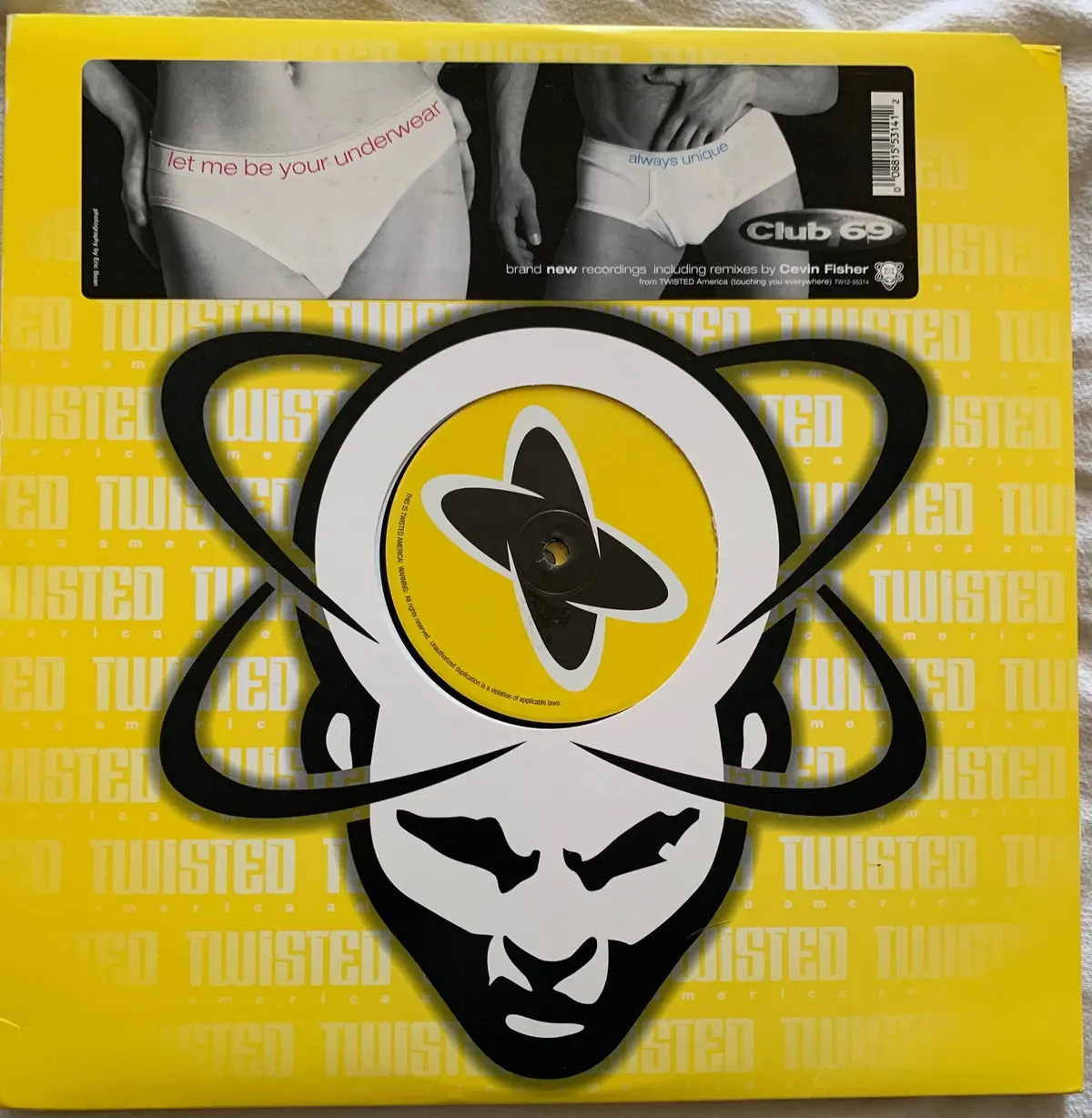Club 69 - Let Me Be Your Underwear 12" Remix Lp Vinyl - Used 1