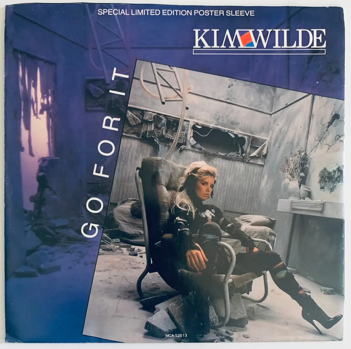 Kim Wilde - Go For It (45 Poster Sleeve Packaging) 7" Vinyl 1