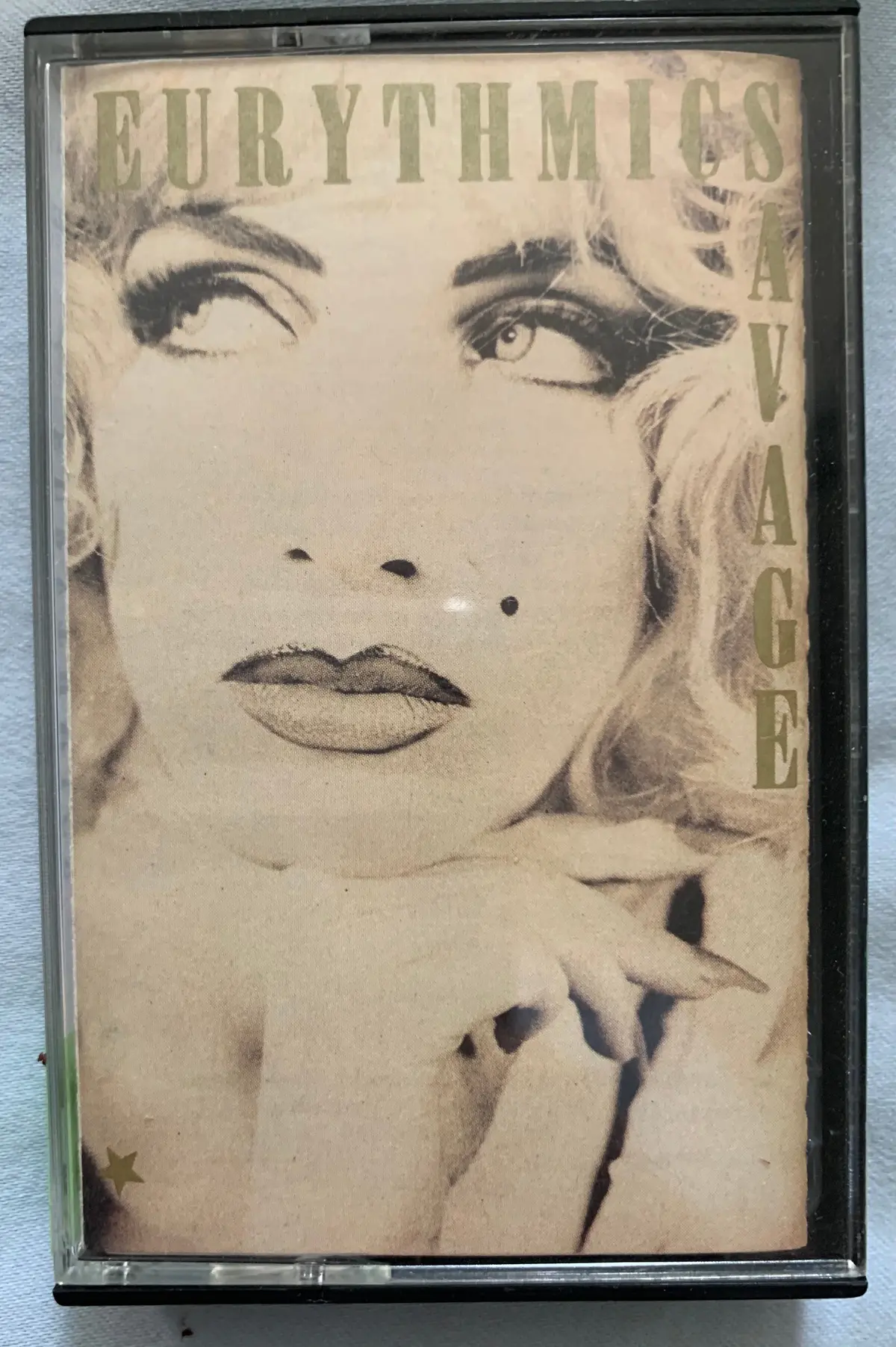 Eurythmics - Savage  Cassette Tape 80'S Used 1