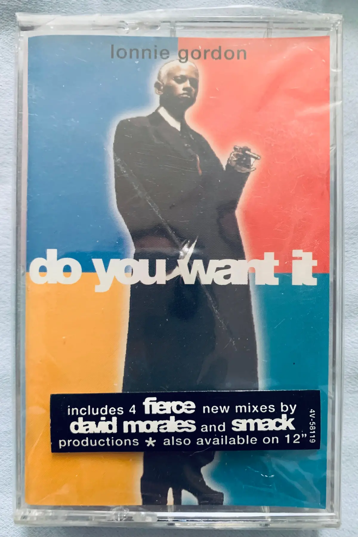 Lonnie Gordon - Do You Want It - Maxi Remix Cassette Single - New 1
