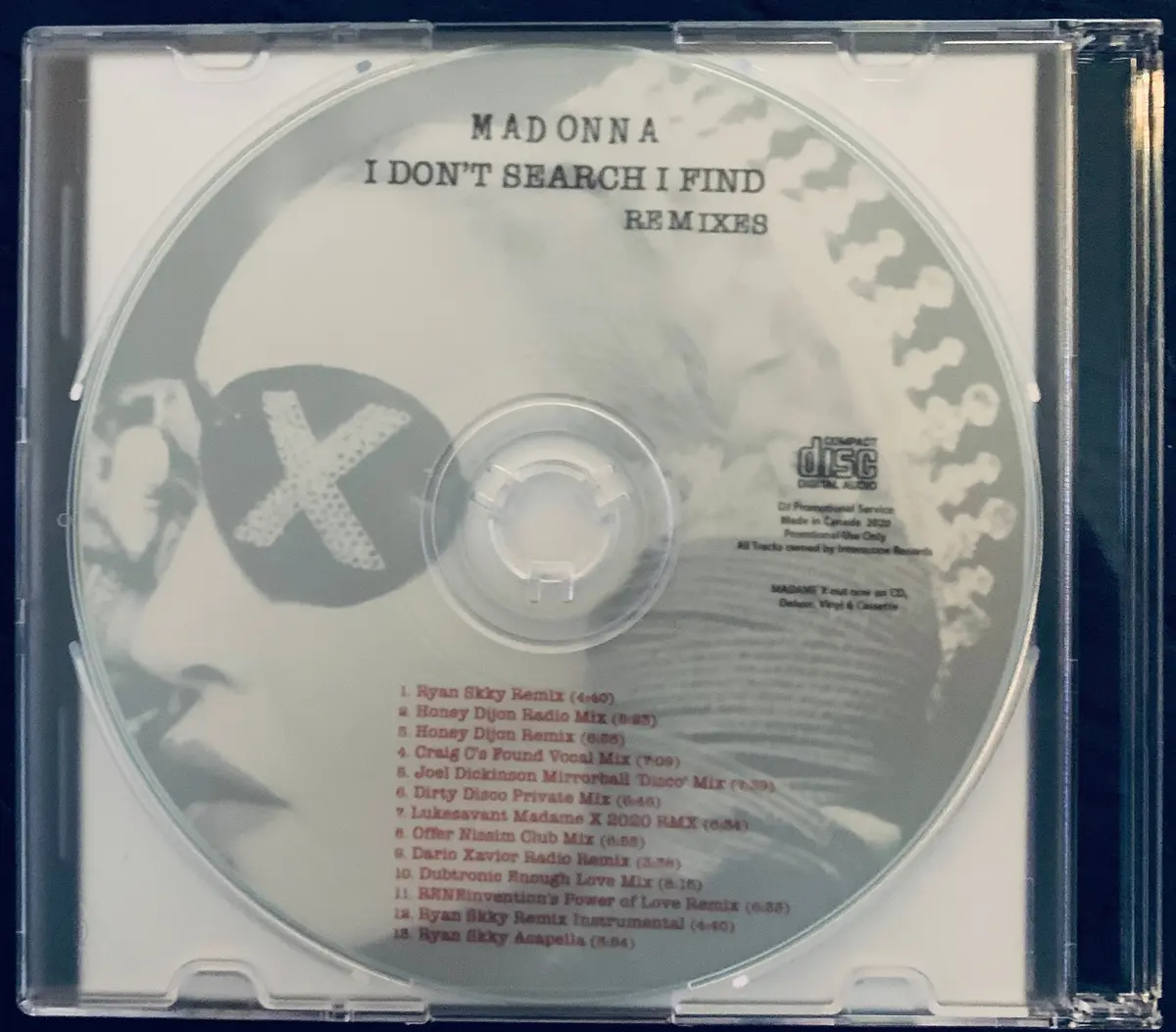 Madonna - I Don't Search I Find (Dj Remix Cd Single) 2