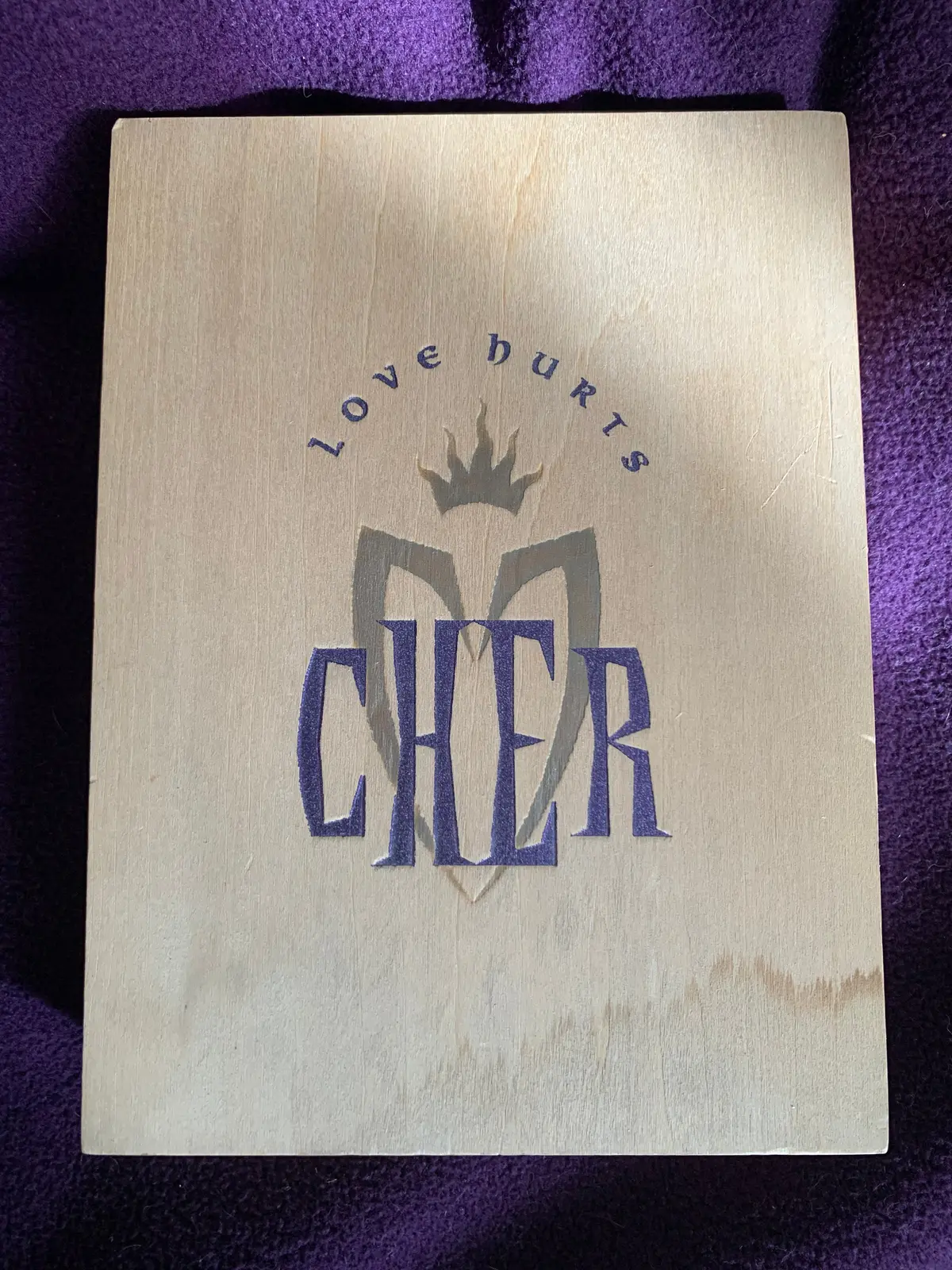 Cher - Love Hurts Cd Limited Edition Wooden Box Set W/ Cards -- Used (Us Orders Only) 1