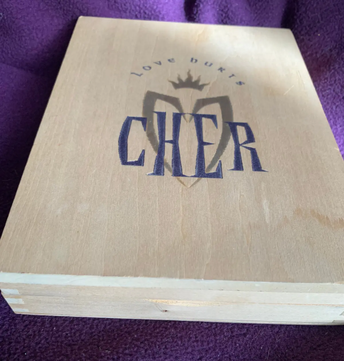 Cher - Love Hurts Cd Limited Edition Wooden Box Set W/ Cards -- Used (Us Orders Only) 2