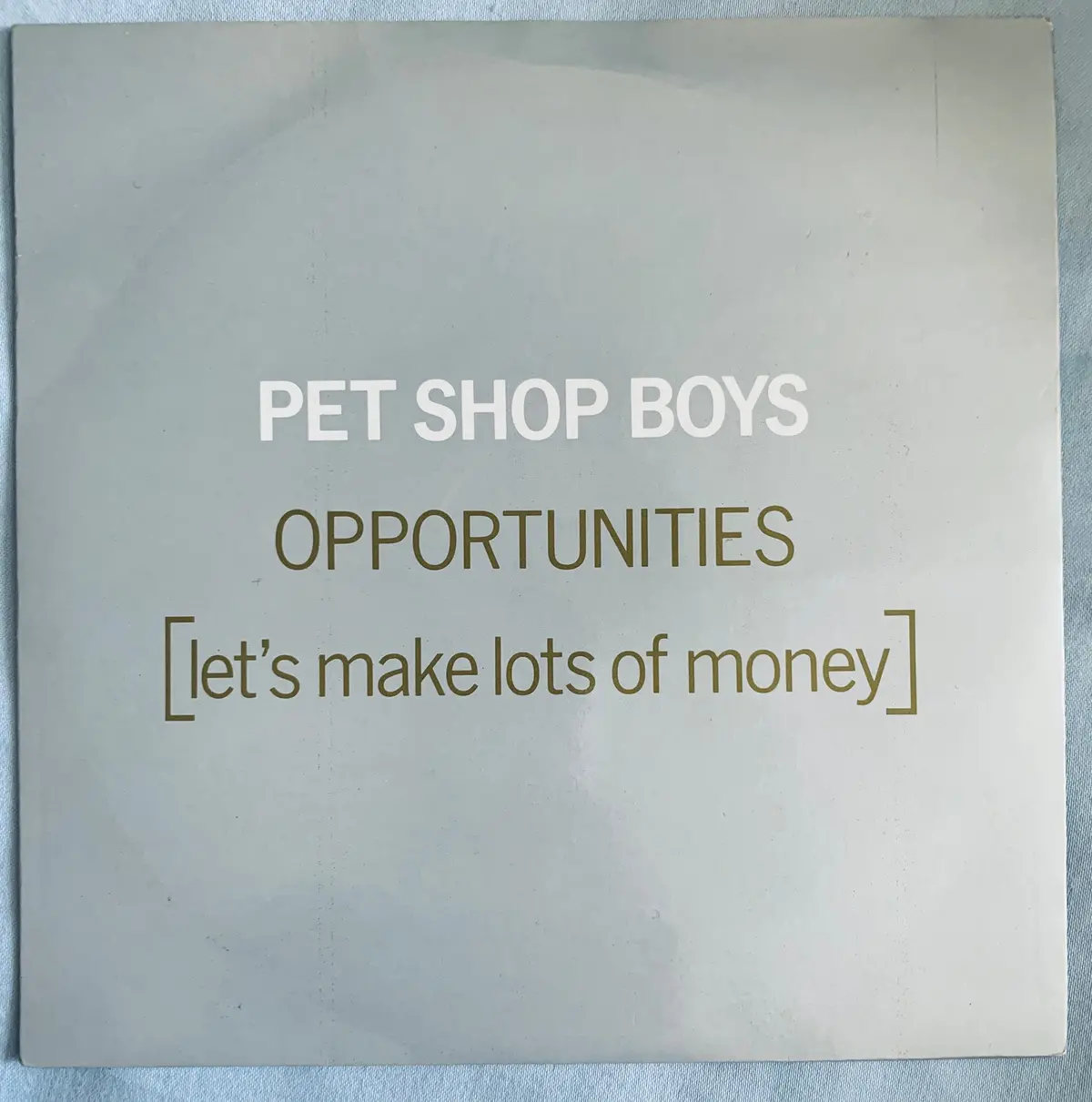 Pet Shop Boys - Opportunities (Import 45 Record) 7" - Used 1