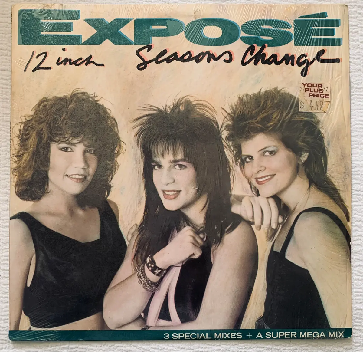 Exposé  - Seasons Change / Megamix 80S 12" Remix Lp Vinyl (In Cellophane) - Used 1
