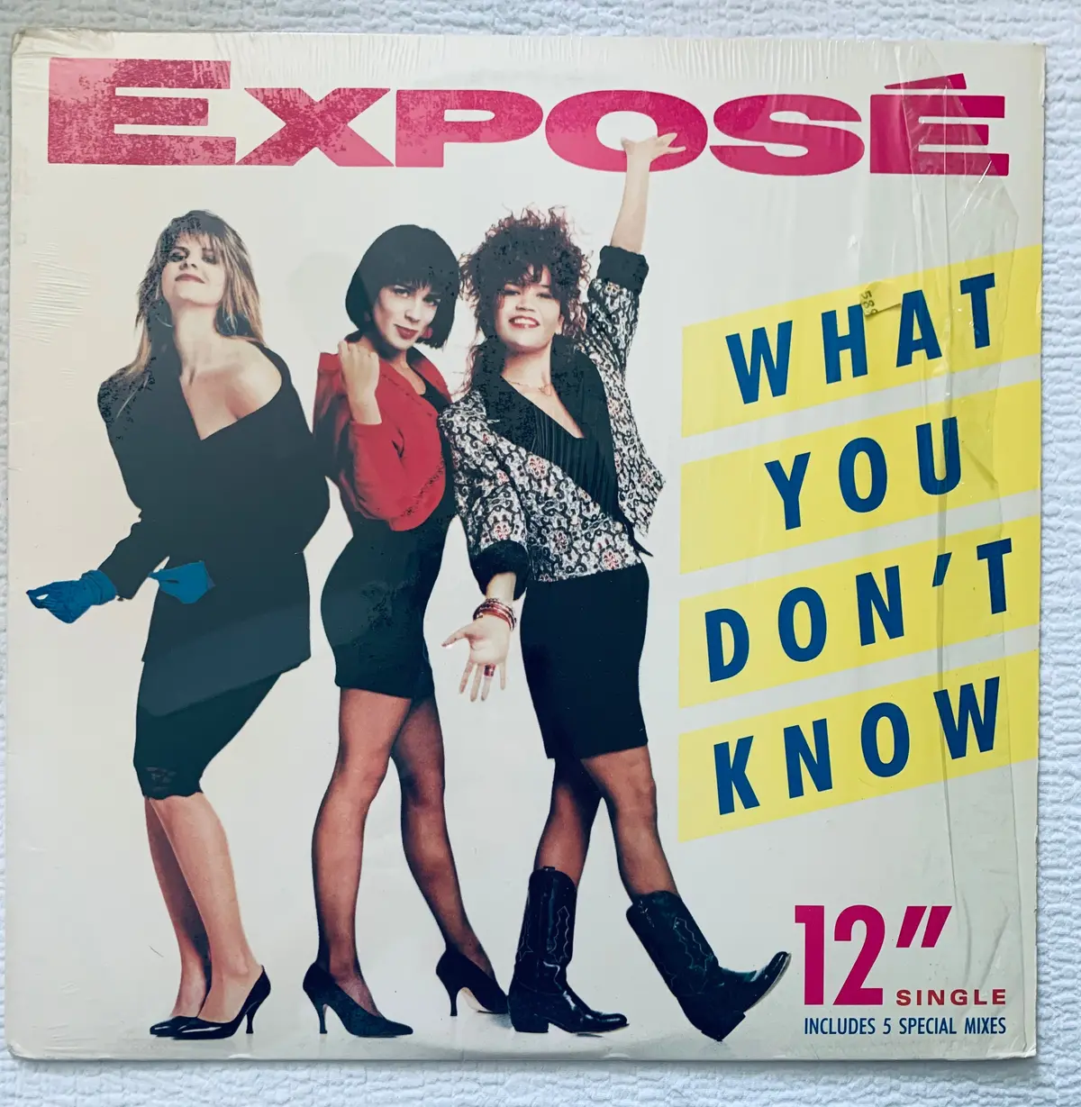 Exposé  - What You Don't Know 12" Remix Lp Vinyl - Used In Cellophane 1