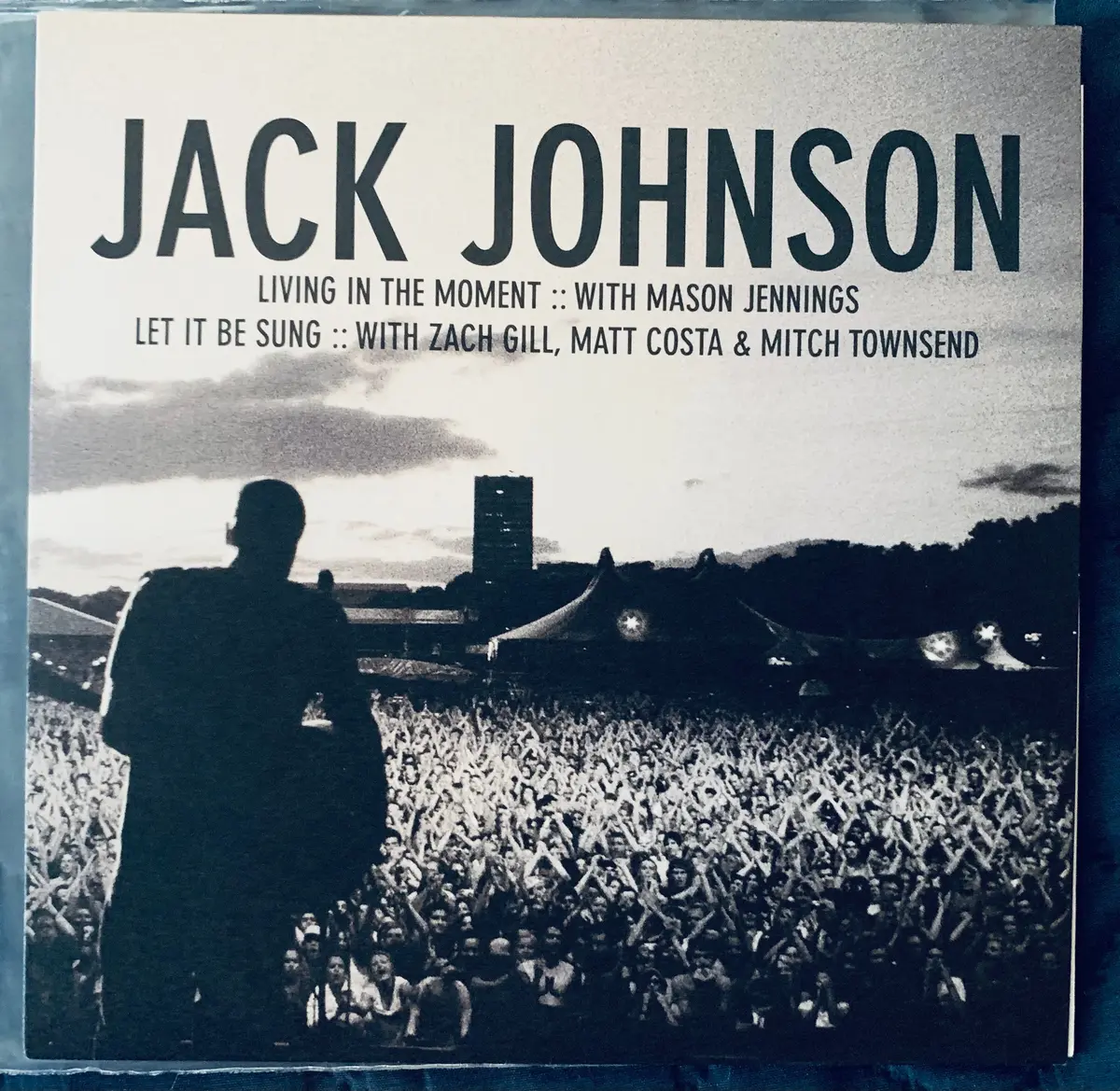 Jack Johnson - Living In The Moment 7'' Vinyl 45 Record  - Used 1