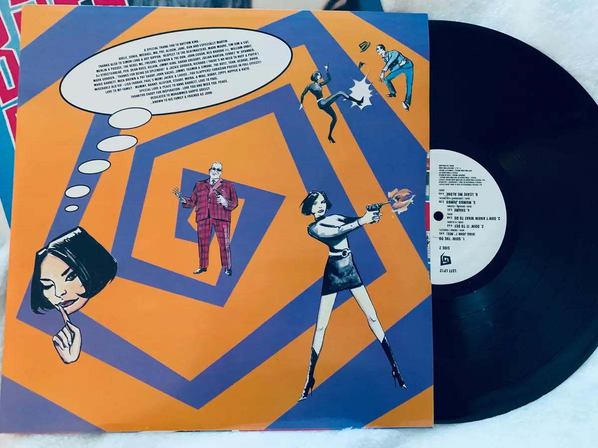Betty Boo - Boomania (Uk Original Lp Vinyl) 1990 - Used Like New 2