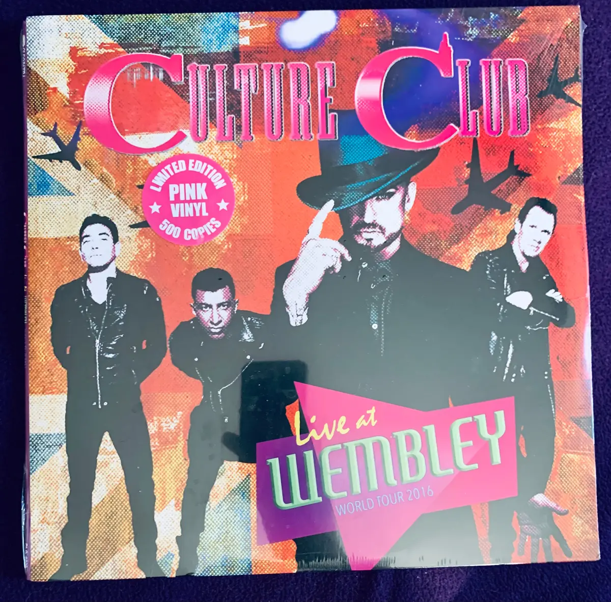 Culture Club / Boy George - Live Pink 2Xlp Vinyl Limited Edition  Used (Us Orders Only) 1