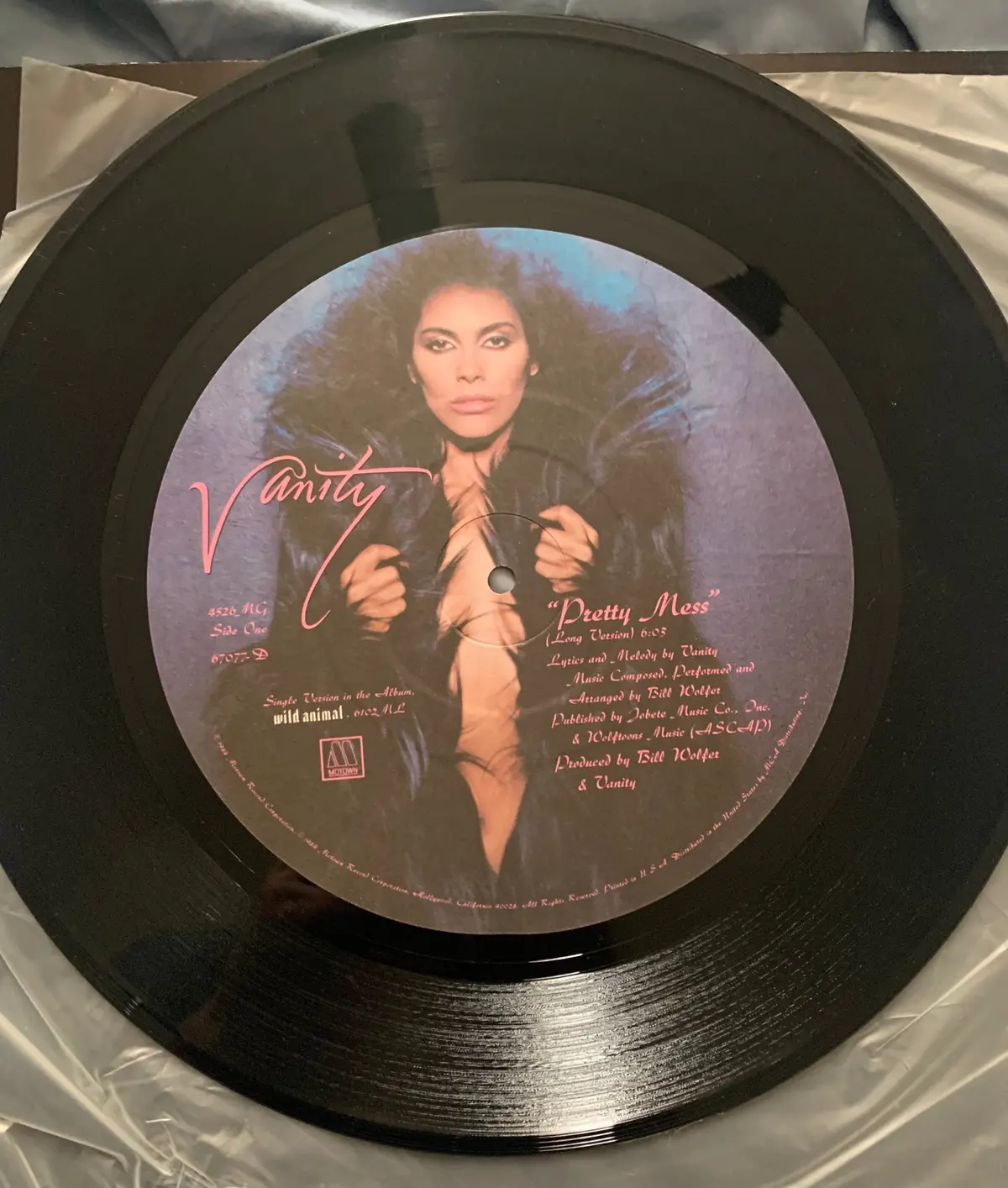 Vanity - -Pretty Mess 12" Picture Lp  Vinyl  - Used 1